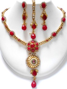 Polki Necklace Set